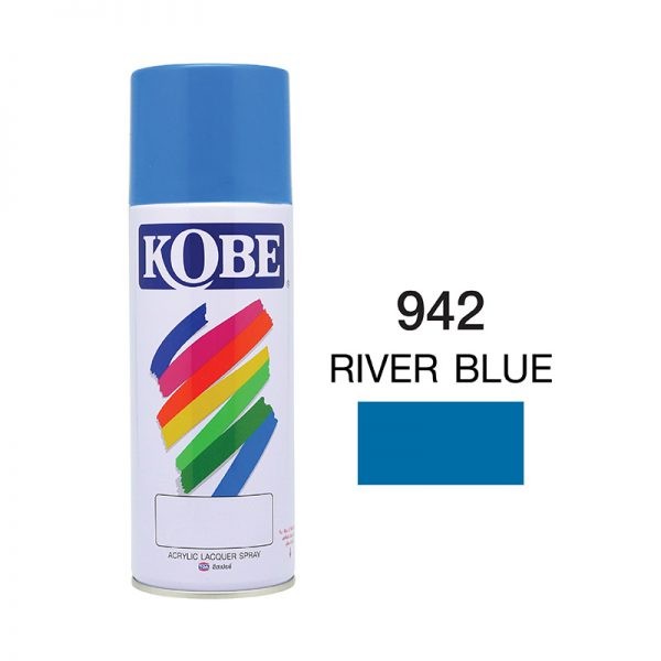KOBE สีสเปรย์ #942 (น้ำทะเล) แบรนด์ KOBE - ฮาร์ดแวร์ ราคา 49 บาท