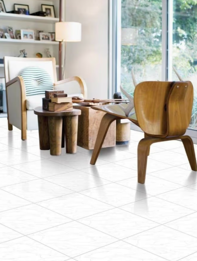 กระเบื้อง 40 x 40 ซม. ผิวมัน แก้วมณี ขาว (A) CAMPANA - ภาพที่ 3