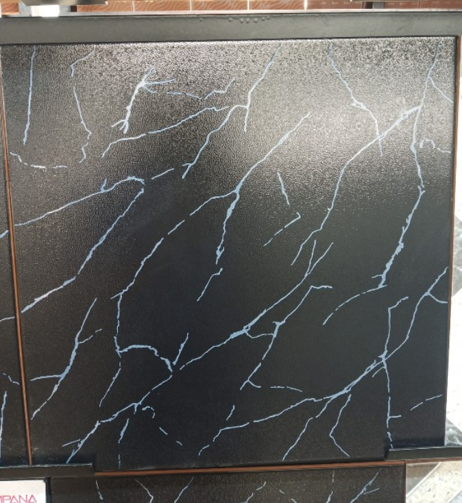 กระเบื้อง 40 x 40 ซม. ผิวด้าน แก้วมณี-ดำ (A) CAMPANA