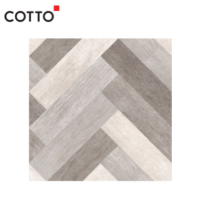 กระเบื้อง 40 x 40 ซม. มิกซ์เจอร์ วู้ด-เทา (Satin)(A) COTTO