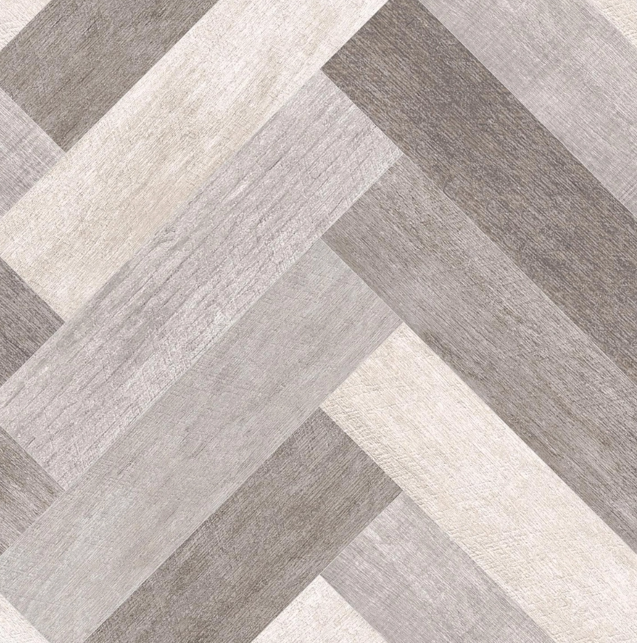 กระเบื้อง 40 x 40 ซม. มิกซ์เจอร์ วู้ด-เทา (Satin)(A) COTTO - ภาพที่ 2