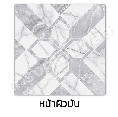 กระเบื้อง 40 x 40 ซม. นกรามัญ-เทา (D) DYNASTY