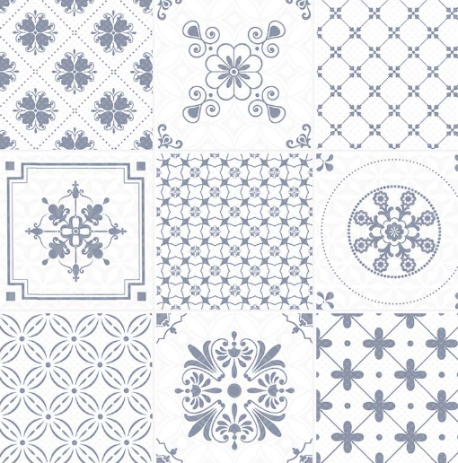 กระเบื้อง 40 x 40 ซม. นกสี่มุม (D) DYNASTY