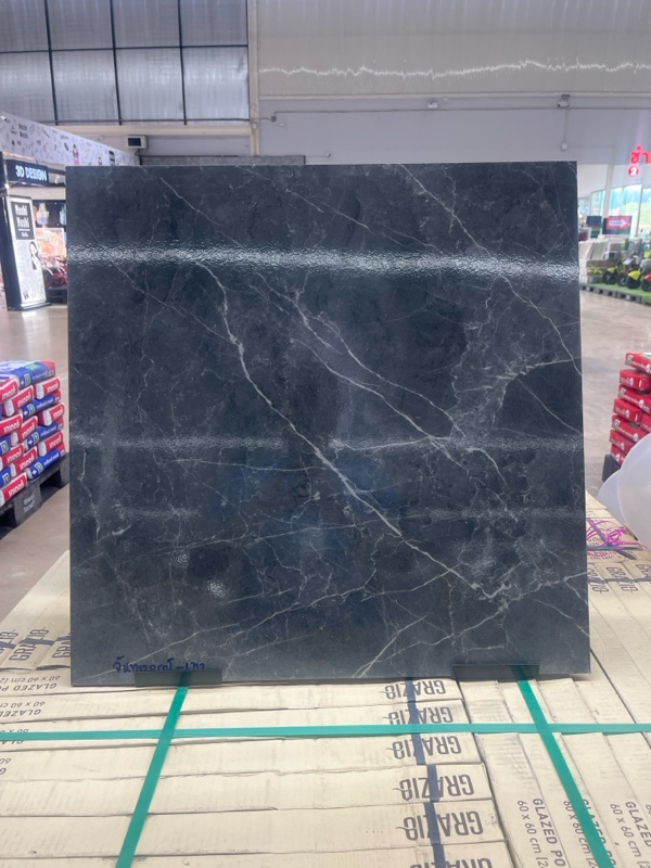 Premium Home กระเบื้อง 60*60 จันทราภรณ์-เทา R/T (MYR)(NA) C Glossy (4ผ/1.44 ตร.ม/กล่อง) แบรนด์ SCG Ceramic - ตกแต่ง ราคา 273 บาท