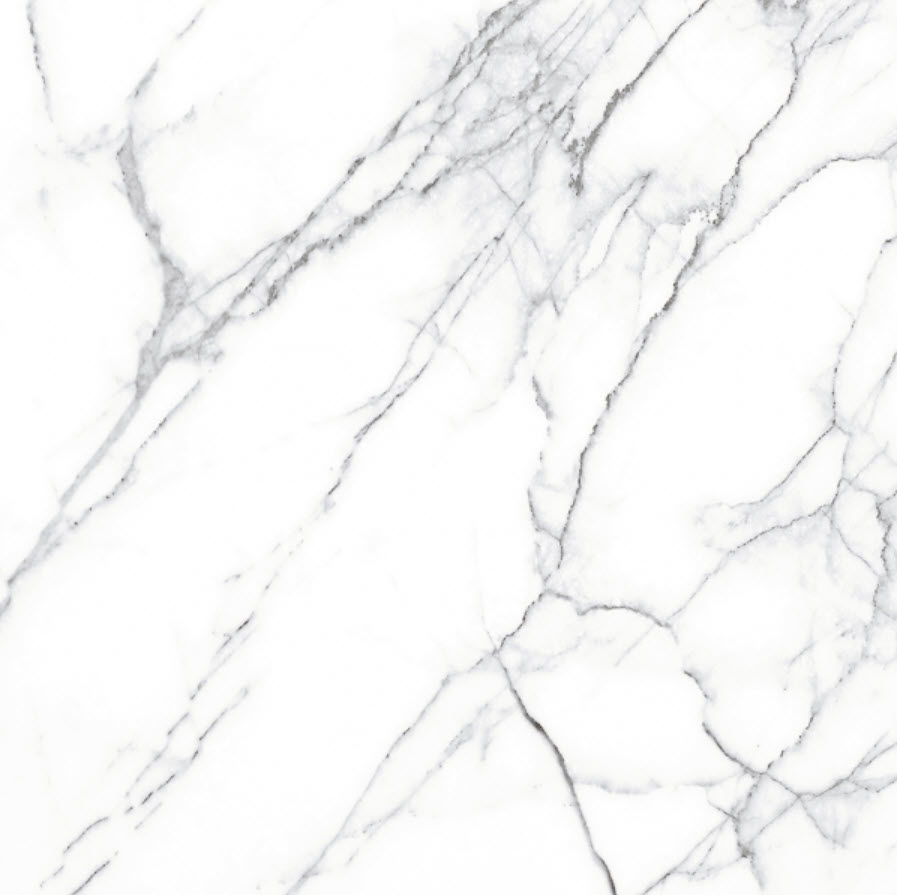 COTTO กระเบื้องสโตนมาร์เบิล(II)ขาวขัดมันตัดขอบ CM FT 60*60(B) (4ผ/1.44ตร.ม./กล่อง)