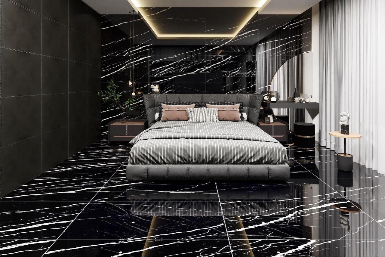 COTTO GPกระเบื้องปูพื้น 60*120 เนวาน่า เนโร POL R/TPM - ภาพที่ 3