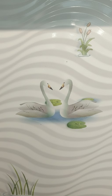 กระเบื้องผนัง 25 x 40 ซม. เป็ดเวียนนา (A) DYNASTY