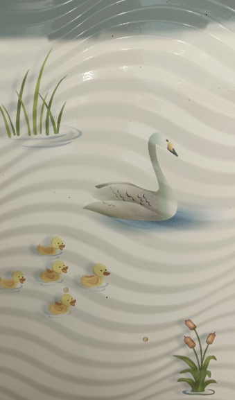 กระเบื้องผนัง 25 x 40 ซม. เป็ดเวียนนา (A) DYNASTY - ภาพที่ 2