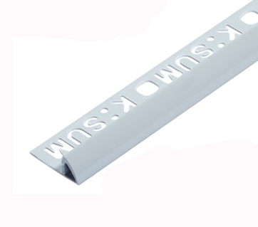 คิ้วโค้ง PVC 1.3ซม. X 2.0ม. รุ่น KP1-132003 สีเทาอ่อน HOME