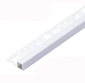 คิ้วเหลี่ยม PVC 1.3ซม. X 2.0ม. รุ่น KP2-132002 สีขาว HOME