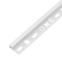 คิ้ว PVC เหลี่ยม 10 มม. รุ่น ONES102001 สีขาว PPS