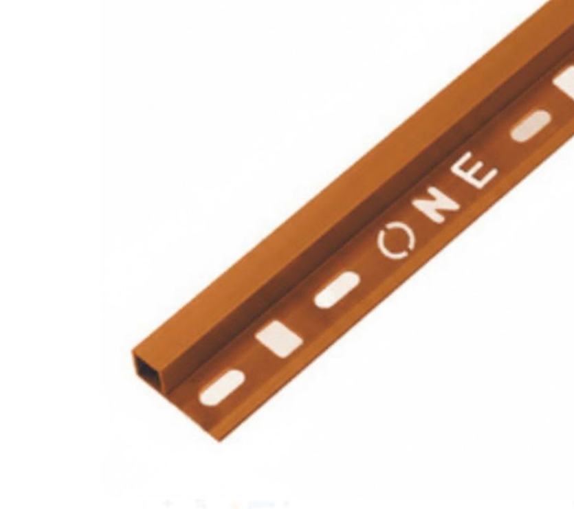 คิ้ว PVC เหลี่ยม 13 มม. รุ่น ONES132069 สีน้ำตาลศิลา PPS