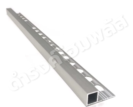 คิ้วอลูมิเนียม เหลี่ยม 10 มม. x 2 ม. รุ่น SQO-102075 สีเงิน PPS แบรนด์ PPS - ตกแต่ง ราคา 189 บาท