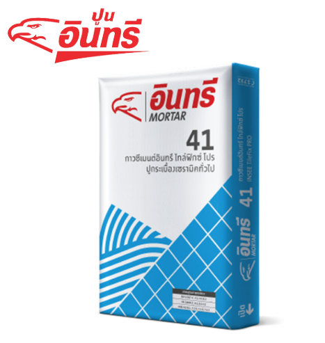 กาวซีเมนต์อินทรี ไทล์ฟิกซ์ โปร 41 