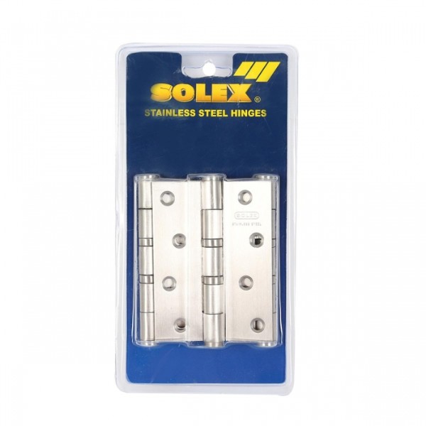SOLEX บานพับแสตนเลส 304 NO.4325SB (แพ็ค 3 Pcs.)แผง แบรนด์ SOLEX - ตกแต่ง ราคา 365 บาท