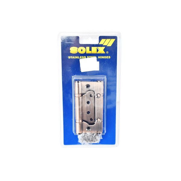 SOLEX บานพับแสตนเลส NO.4275 AC (แพ็ค 2 Pcs.)แผง แบรนด์ SOLEX - ตกแต่ง ราคา 140 บาท