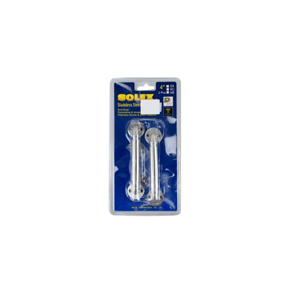SOLEX มือจับแสตนเลส NO.135SS แพ็ค2 (แผง) แบรนด์ SOLEX - ตกแต่ง ราคา 199 บาท
