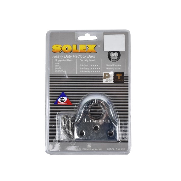 SOLEX สายยูกุญแจคล้อง (U-HARDENED) 69MM.