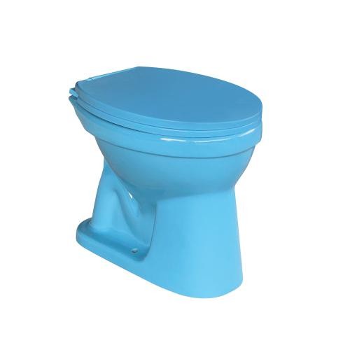 SOSUCO สุขภัณฑ์นั่งราด ROUND101 S20002LB สีฟ้า