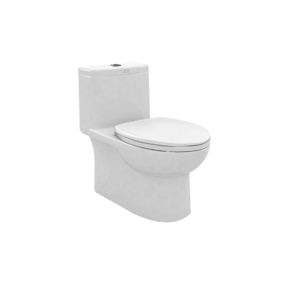 AMERICAN STANDARD สุขภัณฑ์ชิ้นเดี่ยว แอคโค่ 4.8 ลิตร TI-2828SCL-WT-0