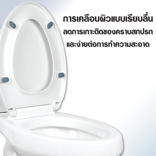 BLUE DIAMOND สุขภัณฑ์ หนึ่งชิ้น กดบน FH1712 3/6ลิตร+วาล์วแยก FH-8333+สายฉีดชำระ FH-8427 - ภาพที่ 2