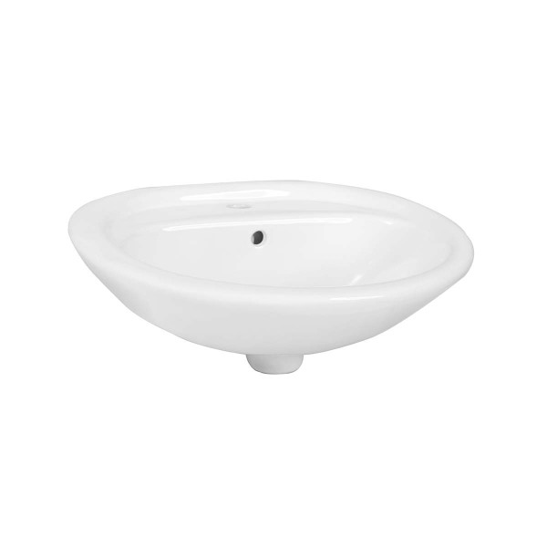 อ่างล้างหน้าแขวนผนัง 530 มม. 495.60.985 สีขาว HAFELE