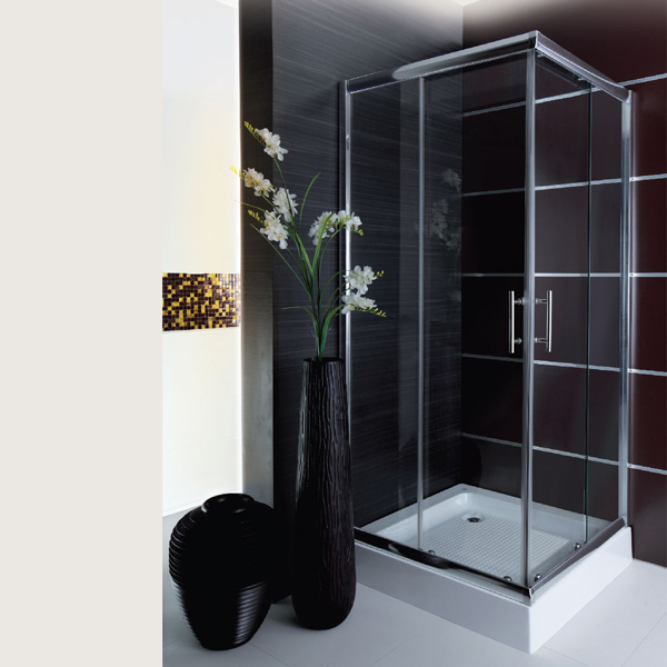 ISPA ฉากกั้นอาบน้ำ รุ่นI-SQ003GWH 90*90*190 cm. White - ภาพที่ 2