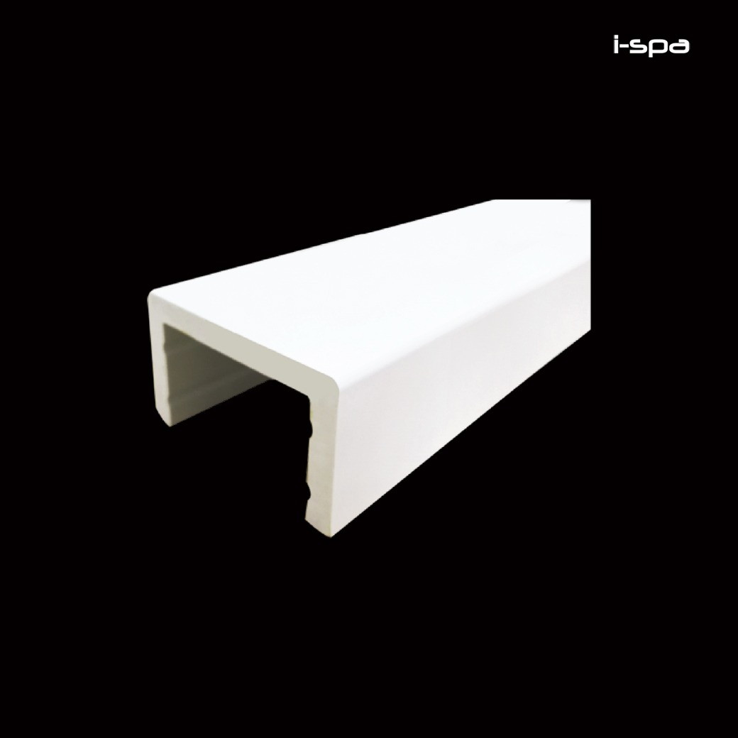 ISPA ธรณีแบบหน้าตรง รุ่นI-ST-SIN10-WH 250*8*5 cm Wh แบรนด์ บาธรูม ดีไซน์ - ตกแต่ง ราคา 2,590 บาท