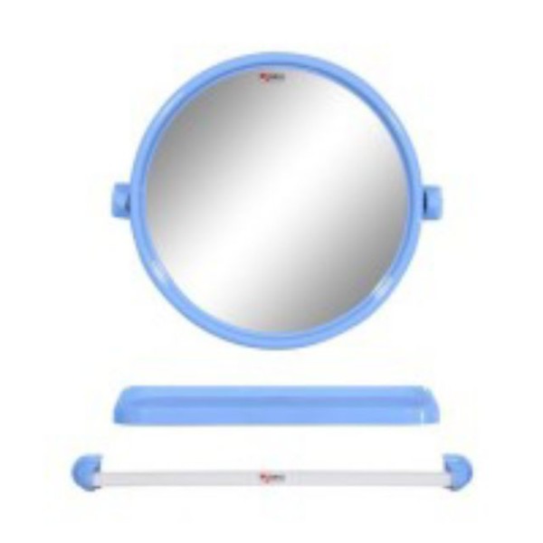 ** BOSS กระจกชุด กลม 3ชิ้น K225 สีฟ้าอ่อน แบรนด์ BOSS - ตกแต่ง ราคา 290 บาท