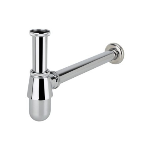 HAFELE ท่อน้ำทิ้ง WATER TRAP ZINC 320 MM CHR. #495.61.239