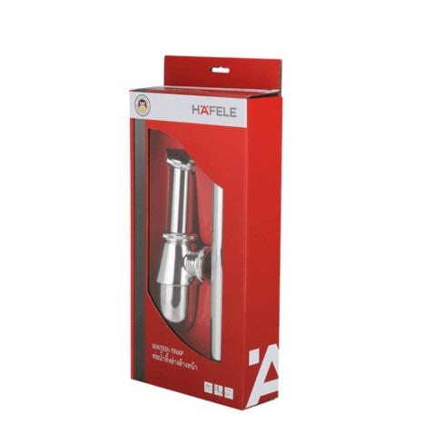 HAFELE ท่อน้ำทิ้ง WATER TRAP ZINC 320 MM CHR. #495.61.239 - ภาพที่ 2