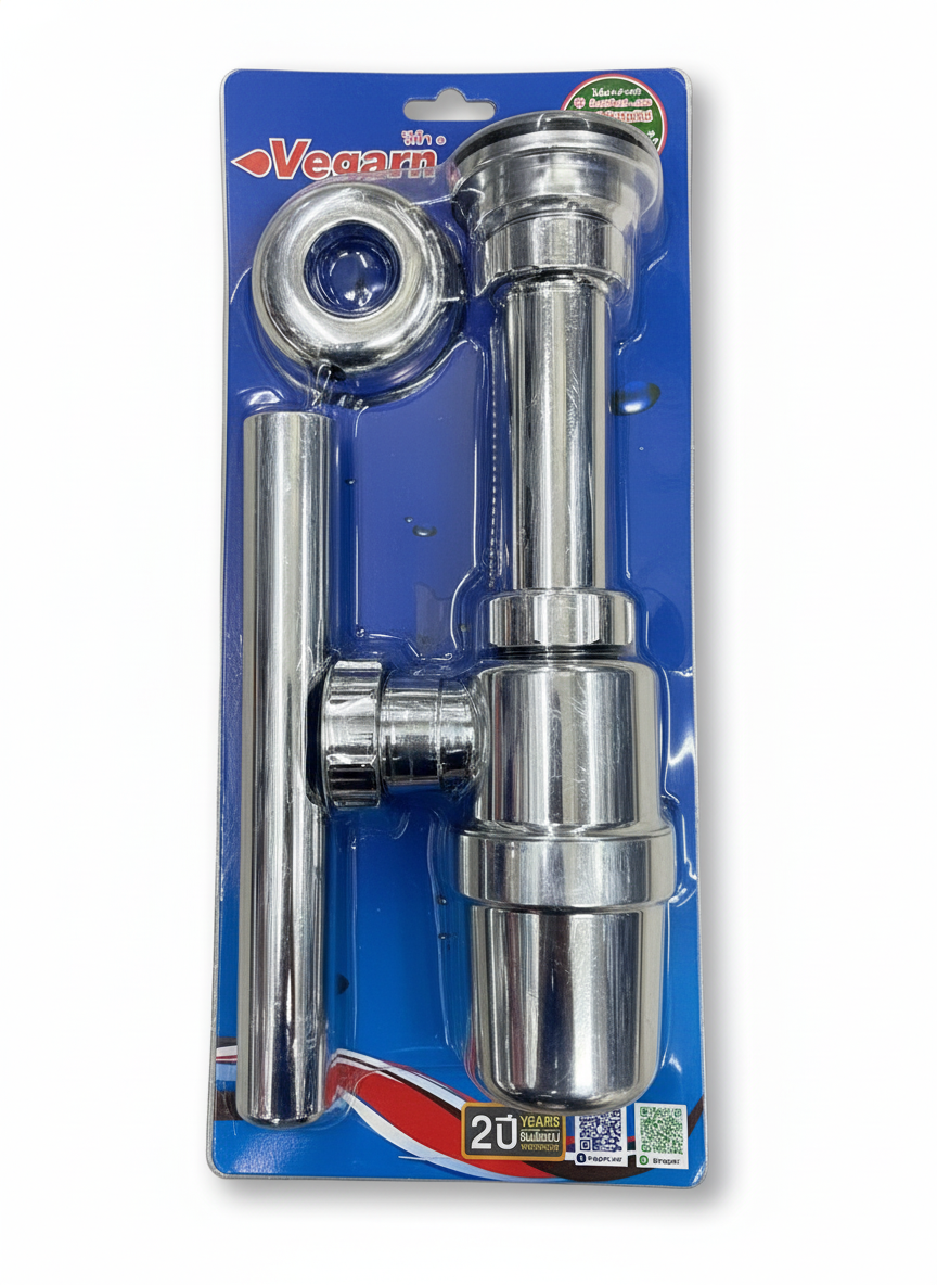 VEGARR ท่อน้ำทิ้งพลาสติกชุบ (VS131AB)
