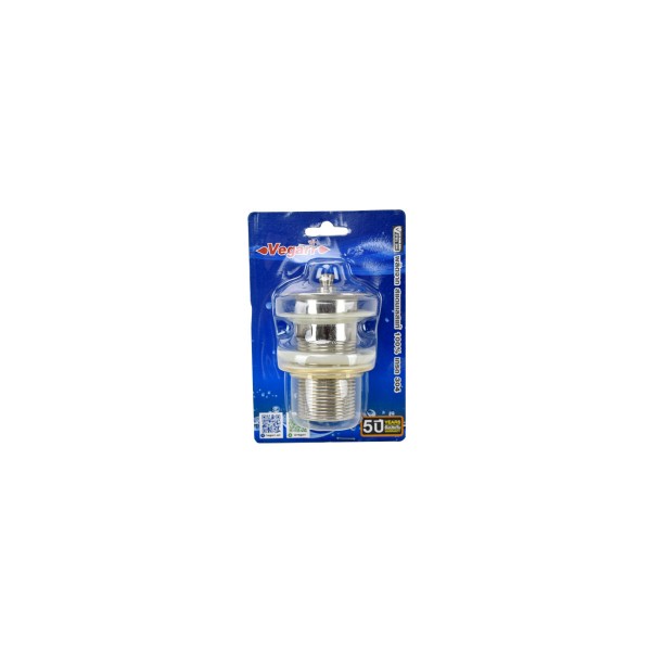 VEGARR สะดืออ่างล้างหน้าสแตนเลสเกรด 304 แบบกดสปริง V822 แบรนด์ VEGARR - ตกแต่ง ราคา 260 บาท