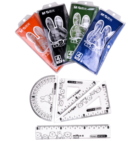 ชุดเรขาคณิต FRL96011 คละสี HANA