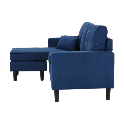 โซฟาผ้า L-shape รุ่น LUTHER สีน้ำเงิน WINNER - ภาพที่ 2