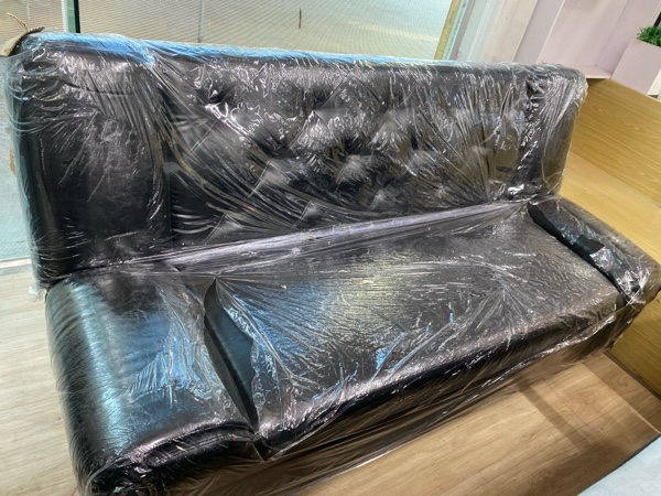 ** ชุดโซฟา เชอรี่ 1.87ซม. ปรับนอนได้ สีดำเงา - ภาพที่ 2