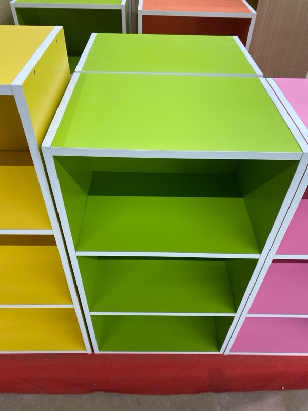 ชั้นอเนกประสงค์ 3 ช่อง 420*290*790มม. สีเขียว แบรนด์ COSTA - ตกแต่ง ราคา 319 บาท