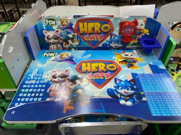 โต๊ะหัดเขียน DFOD3 HEROCAT สีฟ้า - ภาพที่ 2