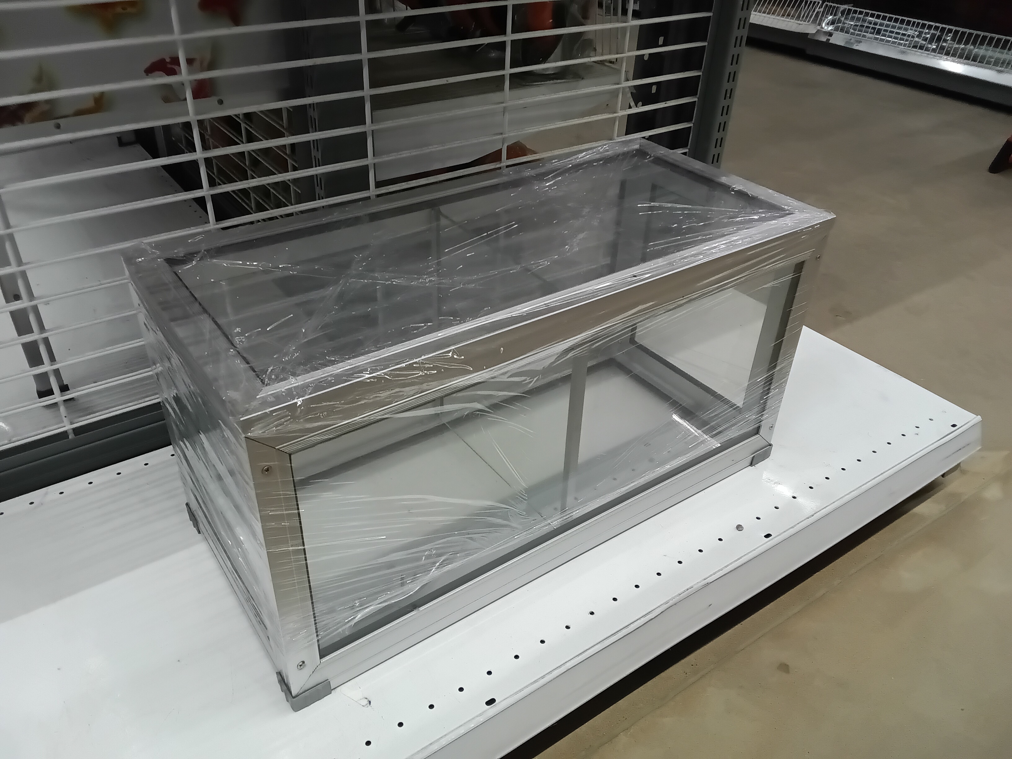 ตู้ผลไม้ 2 ฟุต (61 x 28 x 28 ซม.) ธรรมดา พื้นกระจก  - ภาพที่ 2