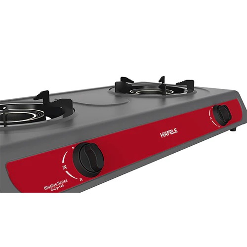 HAFELE เตาแก๊ส 2 หัว สีแดง 495.06.140 - ภาพที่ 2