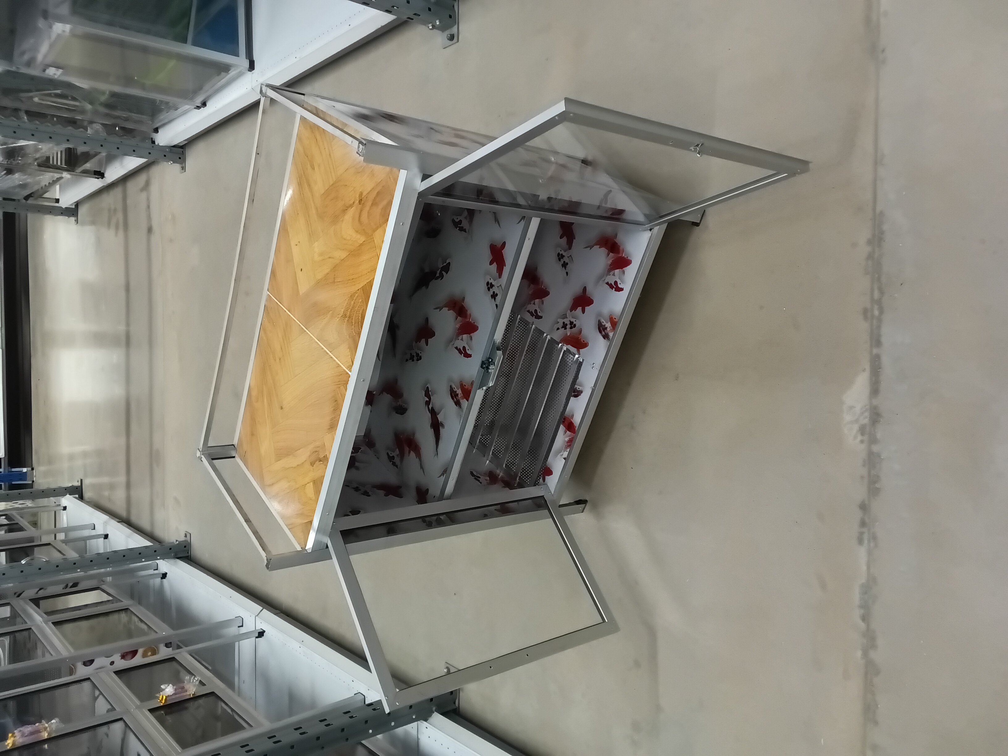 ตู้วางเตาปูกระเบื้อง 80 ซม. (80*48*85 ซม.) - ภาพที่ 2