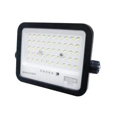 RACER โคมไฟฟลัดไลท์โซล่าเซลล์ LED โกลว์โปร 250วัตต์ แสงขาว - ภาพที่ 2