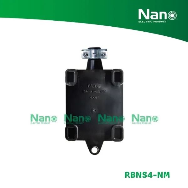 Nano บล๊อคยาง+เต้ารับ+สายไฟ 10M. RB10NS4-10M 4ช่อง (12/ลัง) - ภาพที่ 2
