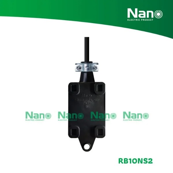 Nano บล๊อคยาง+เต้ารับ+สายไฟ 5M. RB10NS2-5M 2ช่อง (18/ลัง) - ภาพที่ 4