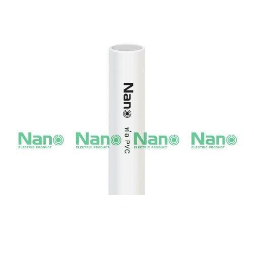NANO ท่อร้อยสายไฟ NNPP16 16มม. ขาว แบรนด์ NANO - ระบบไฟฟ้าและระบบน้ำ ราคา 29 บาท