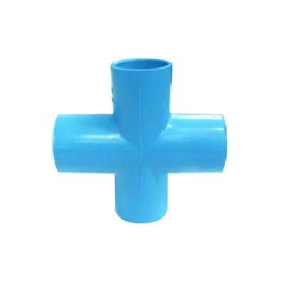 ท่อน้ำไทย สี่ทาง 90องศา PVC 1/2นิ้ว (95ตัว/กล่อง) แบรนด์ ท่อน้ำไทย - ระบบไฟฟ้าและระบบน้ำ ราคา 14 บาท