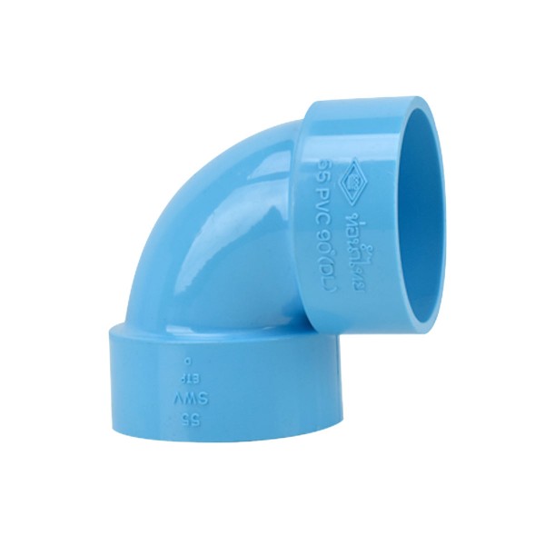 ท่อน้ำไทย งอบาง 90 PVC 1-1/2 นิ้ว แบรนด์ ท่อน้ำไทย - ระบบไฟฟ้าและระบบน้ำ ราคา 10 บาท