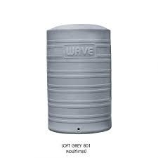 WAVE ถังเก็บน้ำบนดิน The Loft 1500L ท่อนอก +ลูกลอย 1 ลอฟท์เกรย์