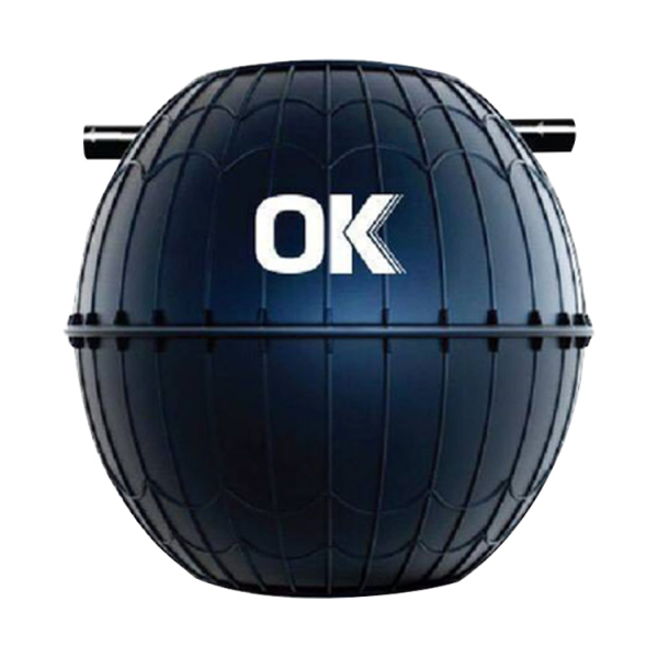 DOS ถังบำบัดน้ำเสีย ST-24/BK-1200L OK+ข้อต่อ(2อัน)+ฝาปิด+จุลินทรีย์