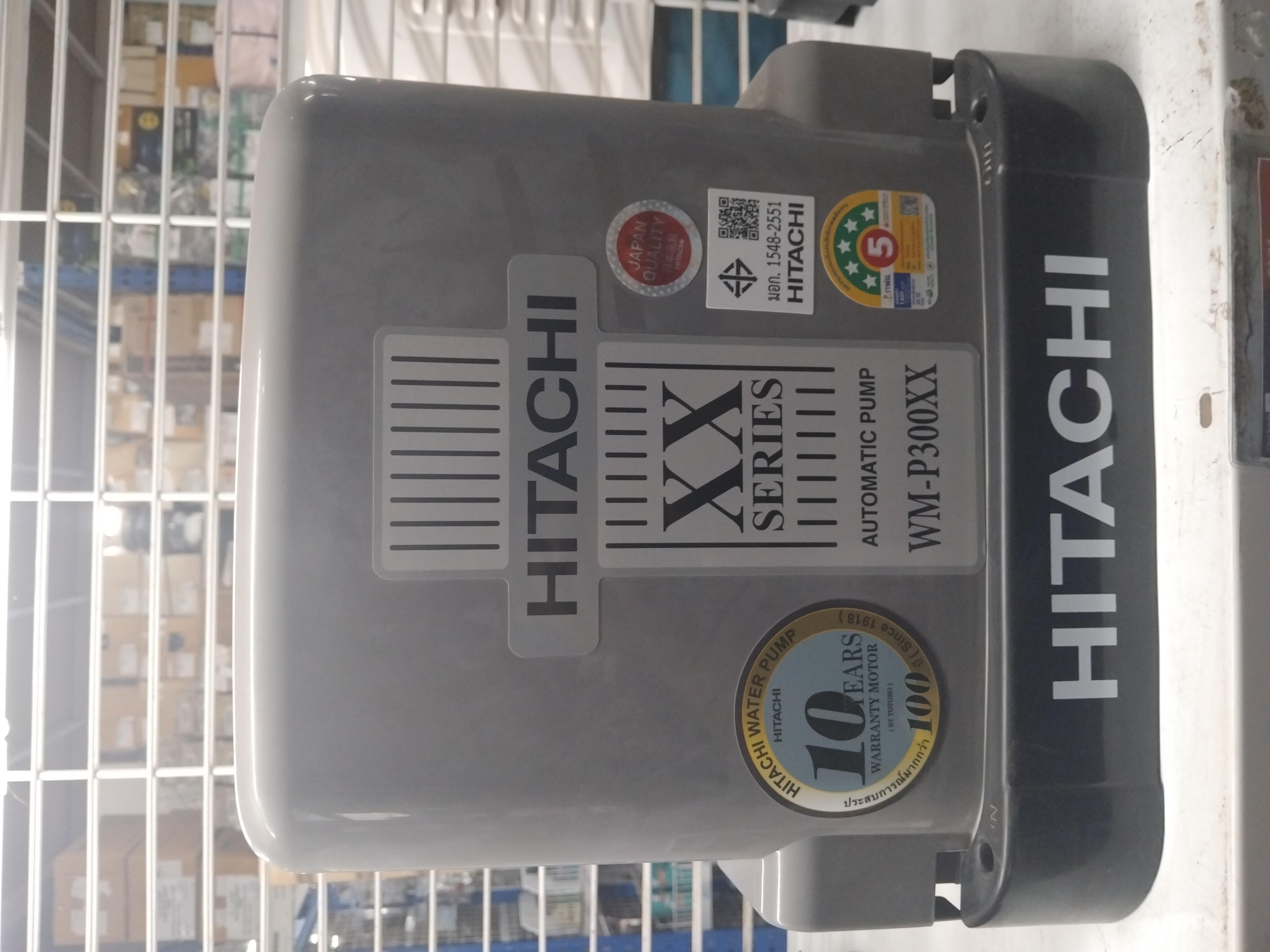 HITACHI ปั๊มน้ำอัตโนมัติ แบบแรงดันคงที่ ปั๊มเหลี่ยม WM-P300XX - ภาพที่ 2